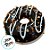 Mini Donnut Fake com Imã - Marrom - 7cm - 1 unidade - Rizzo - Imagem 2