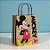 Sacola de Papel - Mickey Kraft Colors - P 21,5x15x8cm - Disney Original - 10 unidades - Cromus - Rizzo - Imagem 1