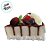Fatia de Bolo com Frutas Vermelhas Fake com Imã - 10cm - 1 unidade - Rizzo - Imagem 2