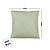Capa para Almofada Premium - Verde Pastel Liso com Cardone Branco - 43x43cm - 1 unidade - Rizzo - Imagem 5