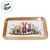 Bandeja de Pásoca em Melamina - Casal de Coelhos com Cesta de Ovos - 30x16,5x2cm - 1 unidade - Rizzo - Imagem 2