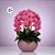 Haste Flor Permanente - Orquídea Phalaenopsis - Pink - 50cm - 1 unidade - Rizzo - Imagem 2