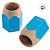 Porta Objeteto Formado de Lápis - Azul - 10cm - 1 unidade - Deli - Rizzo - Imagem 5