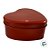 Lata Coração - Vermelho - 9,2x8,5x4,5cm - 1 unidade - Rizzo - Imagem 4