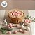 Ovinhos de Páscoa Decorativos Rosa com Manchinhas - 3cm  - 25 unidades - Rizzo - Imagem 4