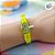 Pulseira Sensor de Movimento com Luz - Amarelo - 1 unidade - Rizzo - Imagem 2