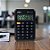 Calculadora Pocket 8 Digitos - Bateria e Solar - Preta - 10x6cm - 1 unidade - Deli - Rizzo - Imagem 1