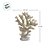 Enfeite Decorativo de Resina - Coral - Branco - 17,5x13,5cm - 1 unidade - Rizzo - Imagem 3