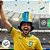 Cartola Brasil - Verde, Amarelo e Azul - Copa do Mundo - 29,5x32cm - 1 unidade - Rizzo - Imagem 4