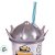 Copo com Canudo e Tampa Coroa - Cinderela - 500ml - Disney Original - 1 unidade - Plasútil - Rizzo - Imagem 4