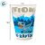 Copo de Plástico Dinossauros - Attacking Raptor - 280ml - 1 unidade - Plasútil - Rizzo - Imagem 2