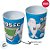 Copo de Plástico De Colorir Santos - Mascote - 320ml - 1 unidade - Plasútil - Rizzo - Imagem 2