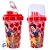 Mini Shakeira Branca de Neve - Vermelha - 320ml - Disney Original - 1 unidade - Plasútil - Rizzo - Imagem 2