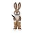 Enfeite Decorativo de Páscoa - Coelho com Cestinha e Pá - 44x15x22cm - 1 unidade -  Cromus - Rizzo - Imagem 2