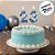 Vela Número Aniversário - Azul - 1 unidade - Silver Festas - Rizzo - Imagem 2