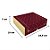 Caixa Retangular Tampa e Fundo - Marsala Royal - 25x7x21cm - 5 unidades - Regina - Rizzo - Imagem 3