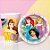 Kit Copo e Prato de Papel - Princesas - 16 Itens - 1 unidade - Disney Original - Regina - Rizzo - Imagem 1