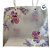 Sacola de Plástico Transparente Fosca - Floral - Roxo e Amarelo - 30x12x26cm - 1 unidade - Rizzo - Imagem 3