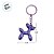 Chaveiro Metal - Cachorro Balão - Lilás Furta-Cor - 5x4,5cm - 1 unidade - Rizzo - Imagem 3