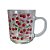 Caneca de Vidro - Cerejas com Lacinhos - 200ml - 1 unidade - Rizzo - Imagem 2