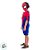 Fantasia Infantil Homem Aranha - Macacão Curto e Máscara - G de 8 a 10 anos - Disney Original - 1 unidade - Novabrink - - Imagem 4
