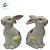 Coelho da Páscoa Decorativo de Porcelana - 12cm - 1 unidade - FlorArte - Rizzo - Imagem 2