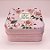 Mini Porta Jóias Portátil - Rosa - Mãe Amor Eterno - 9,5x4,5x9,5cm - 1 unidade - Rizzo - Imagem 1