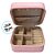 Mini Porta Jóias Portátil - Rosa - Mãe Amor Eterno - 9,5x4,5x9,5cm - 1 unidade - Rizzo - Imagem 3