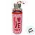 Garrafa de Vidro com Alça e Capa Protetora - Love - 400ml - 1 unidade - Rizzo - Imagem 2