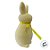 Enfeite Decorativo de Páscoa - Coelho de Pó de Flocagem - Amarelo - 14x5cm - 1 unidade - Rizzo - Imagem 4