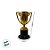 Enfeite Decorativo - Mini Troféu - Dourado - 9,5x4,7cm - 6 unidades - Rizzo - Imagem 7
