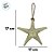 Enfeite Decorativo Para Pendurar - Estrela do Mar - Bege - 17cmx17cm - 1 unidade - Rizzo - Imagem 3