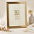 Porta-Retrato em Metal Medan - Dourado - 27x22cm - 1 unidade - Rizzo - Imagem 1