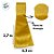 Fita Aramada Decorativa em Veludo - Dourado - 2,7mx6,3cm - 1 unidade - Rizzo - Imagem 3