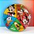 Prato de Papel Redondo - Mickey e Amigos - 18cm - Disney Original - 8 unidades - Regina - Rizzo - Imagem 1