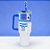 Caneca Térmica com Canudo - R2D2 - Star Wars - 1,15l - Disney Original - 1 unidade - Zonacriativa - Rizzo - Imagem 1