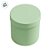 Caixa Acrílica Redonda - Verde Eucalipto - 15cm - 1 unidade - Rizzo - Imagem 2