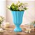 Vaso Decorativo - Slim - Azul Bebê - 17cm - 1 unidade - Rizzo - Imagem 1