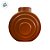 Vaso Decorativo - Orbe - Marrom Russet - 15cm - 1 unidade - Rizzo - Imagem 2