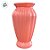 Vaso Decorativo - Imperial - Rosa Bebê - 24cm - 1 unidade - Rizzo - Imagem 2