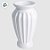 Vaso Decorativo - Imperial - Branco - 24cm - 1 unidade - Rizzo - Imagem 2