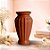 Vaso Decorativo - Imperial - Marrom Russet - 24cm - 1 unidade - Rizzo - Imagem 1
