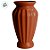 Vaso Decorativo - Imperial - Marrom Russet - 24cm - 1 unidade - Rizzo - Imagem 2