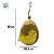 Enfeite Decorativo para Pendurar - Ovo com Pintinho - Amarelo - 10cm - 1 unidade - Rizzo - Imagem 3