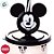 Kit Cinema - Balde de Pipoca e Copo com Pin e Canudo - Mickey Mouse - Disney Original - 1 unidade - Plasútil - Rizzo - Imagem 3