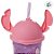 Conjunto Copo com Canudo - Stitch e Angel - Disney Original - 1 unidade - Plasútil - Rizzo - Imagem 2