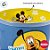 Kit Cinema - Balde de Pipoca e Copo com Canudo - Mickey Mouse Amarelo - Disney Original - 1 unidade - Plasútil - Rizzo - Imagem 3