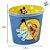 Kit Cinema - Balde de Pipoca e Copo com Canudo - Mickey Mouse Amarelo - Disney Original - 1 unidade - Plasútil - Rizzo - Imagem 4