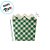 Cachepot de Papel - Xadrez Verde - 9,5x9x9,5cm - 8 unidades - Rizzo - Imagem 2