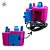 Inflador de Balões Elétrico - Rosa - 220V - 1 unidade - Rizzo - Imagem 3